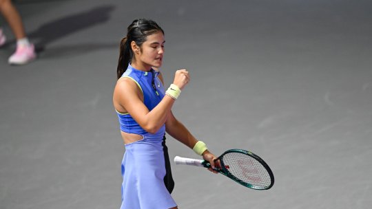 Emma Răducanu, calificată în sferturile de finală de la Transylvania Open
