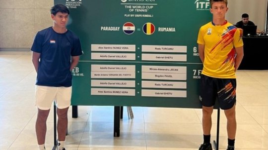 România - Paraguay 1-1, în Cupa Davis! Gabriel Ghețu, fără șansă cu Daniel Vallejo