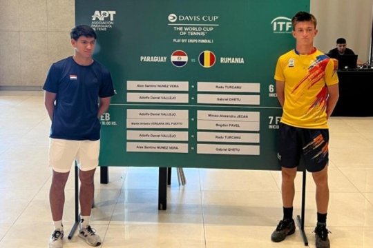 România - Paraguay 1-1, în Cupa Davis! Gabriel Ghețu, fără șansă cu Daniel Vallejo
