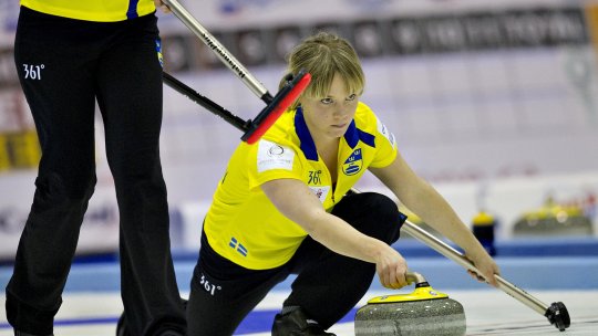 Sara Carlsson, campioană mondială la curling: ”Este un sport foarte ieftin”