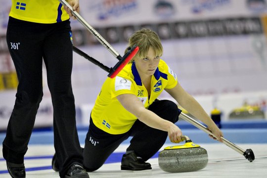 Sara Carlsson, campioană mondială la curling: ”Este un sport foarte ieftin”