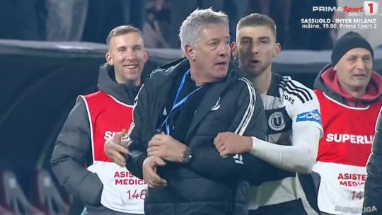 Lacrimile lui Bergodi. Antrenorul italian a reacționat după incidentul cu Cordea: ”M-a înjurat de familie”