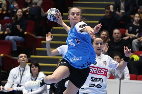 CSM București a spulberat-o pe Brest în Liga Campionilor! Un nou rezultat excelent pentru Bojana Popovici