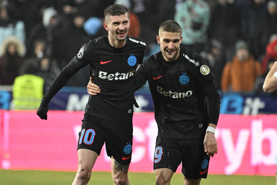 FCSB se află la două puncte de play-off