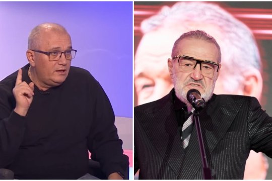 Gigi Becali vrea să-l facă fericit pe Emil Grădinescu: ”Crezi că spun în glumă?”. Replica celebrului comentator