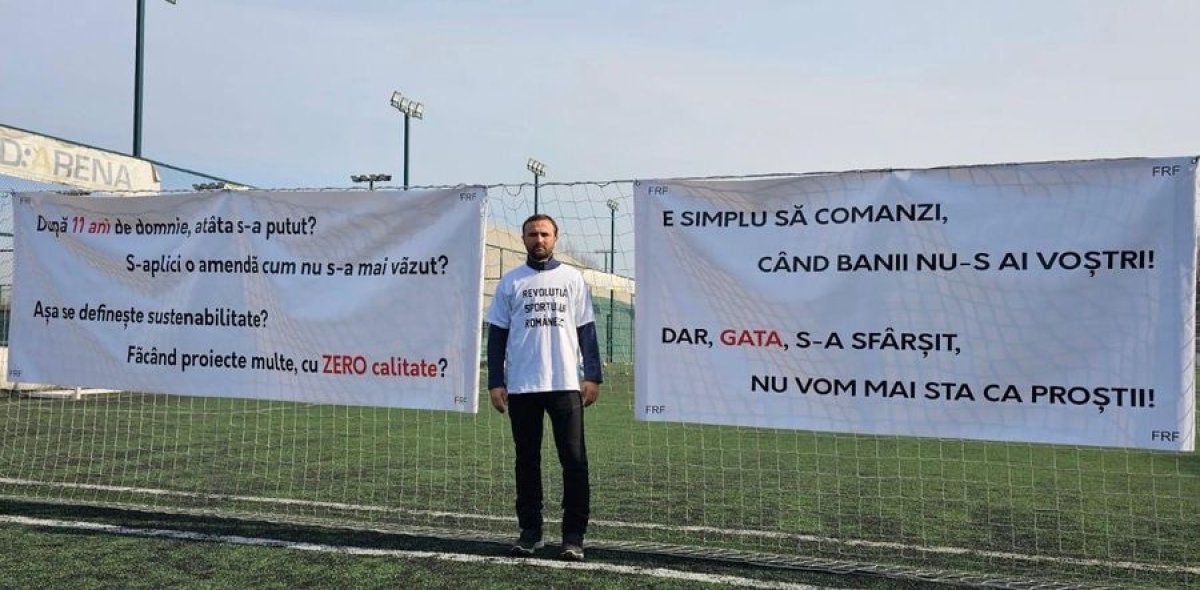 Ilie Drăgan, președintele clubului de juniori 3 Kids Sports