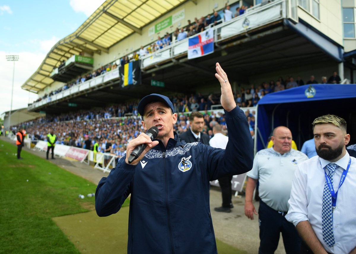 Joey Barton a încercat o carieră ca manager, dar a eșuat