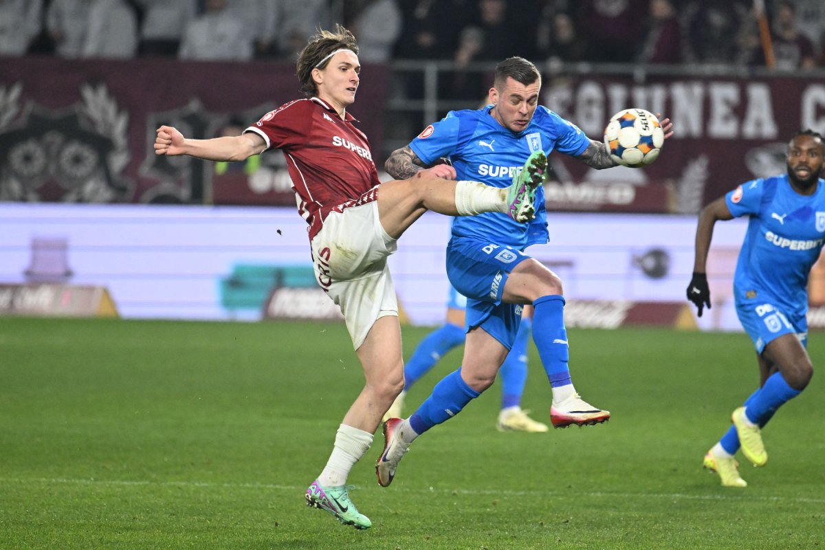 Rapid si Craiova sunt despărție de două puncte în clasament