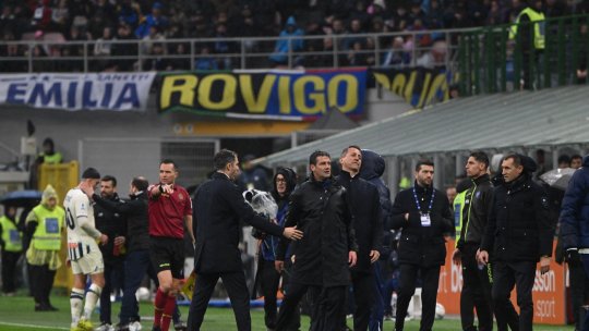 Nota primită de Cristi Chivu, după ce a fost eliminat în duelul cu Atalanta: ”A fost furios pe arbitru”