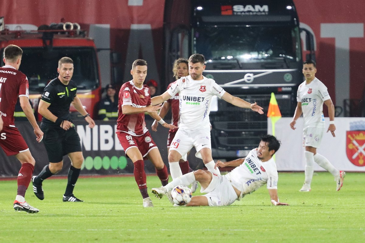 Cătălin Cîrjan, în tricoul Rapidului