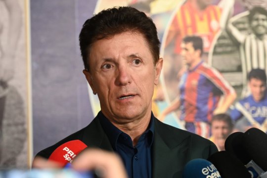 Gică Popescu, enervat de întrebarea lui Radu Naum: ”Vorbește tu în locul meu, atunci”