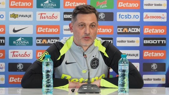 Mirel Rădoi pune presiune pe jucătorii săi înainte de FCSB - UTA