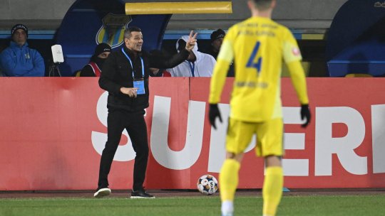 Cum au reacție Gâlcă și Dobre după ce au fost întrebați despre faptul că nu o vor înfrunta pe FCSB în play-off