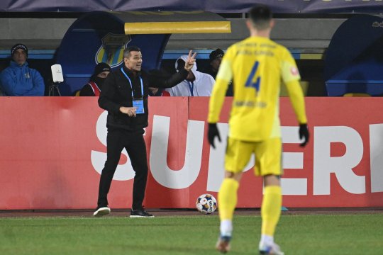 Cum au reacție Gâlcă și Dobre după ce au fost întrebați despre faptul că nu o vor înfrunta pe FCSB în play-off