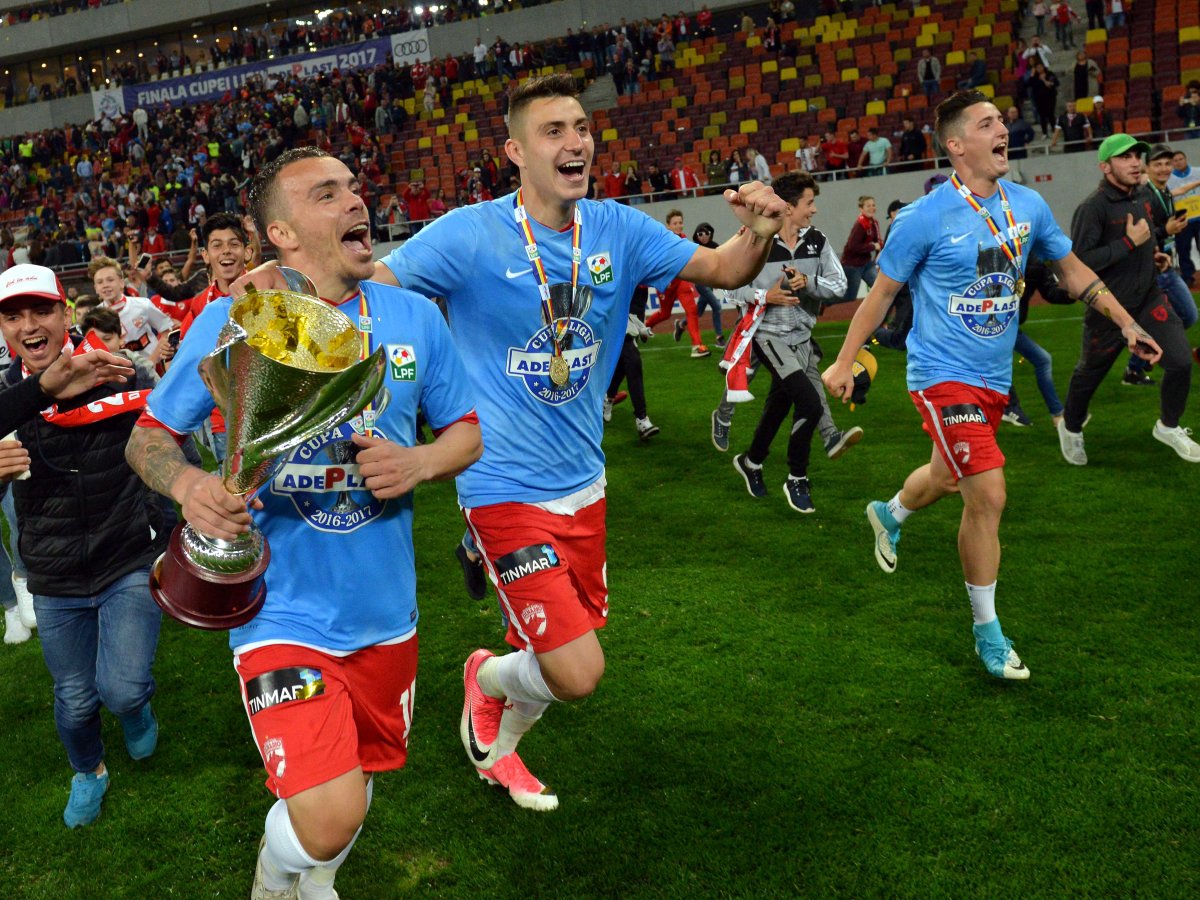 Ionuț Nedelcearu și Steliano Filip au câștigat Cupa Ligii cu Dinamo în 2017