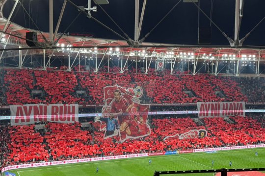 Scenografie specială pregătită de turci pentru meciul cu România: ”Același spirit, aceeași atmosferă”