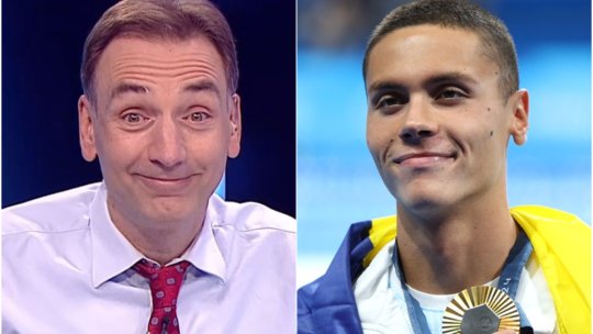 Radu Naum: ”Eram ironic când am spus că e visul meu să fac un interviu cu David Popovici”