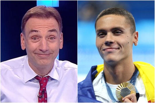 Radu Naum: ”Eram ironic când am spus că e visul meu să fac un interviu cu David Popovici”