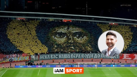 EDITORIAL VICTOR VRÎNCEANU: Credința amendată, ideologia protejată! Directorul general I AM MEDIA scrie un editorial-manifest despre dublul standard al celor de la UEFA, care i-au amendat pe fanii Stelei Roșii Belgrad pentru o scenografie cu temă ortodoxă