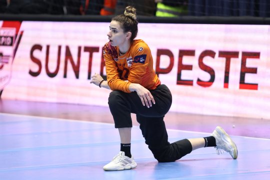 Lacrimi la final! Diana Ciucă, devastată după ce Rapid a fost eliminată din EHF European League