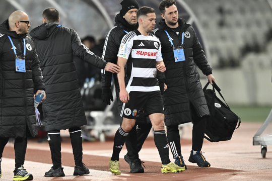 Alex Chipciu s-a accidentat în partida cu Hermannstadt și poate rata convocarea la echipa națională