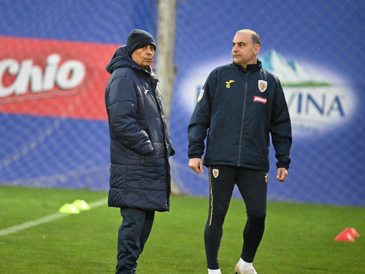 Mircea Lucescu și ”secundul” Ionel Gane