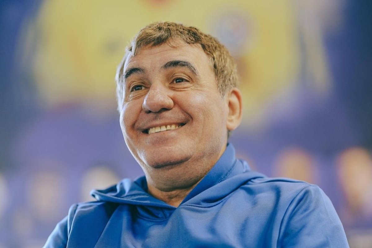 Gică Hagi are 35 goluri pentru România
