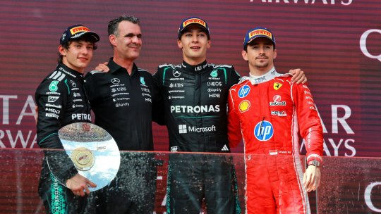 Formula 1, Australian Grand Prix. Dublă Mercedes, cu Russell victorios. Piastri a abandonat după un accident înaintea startului!