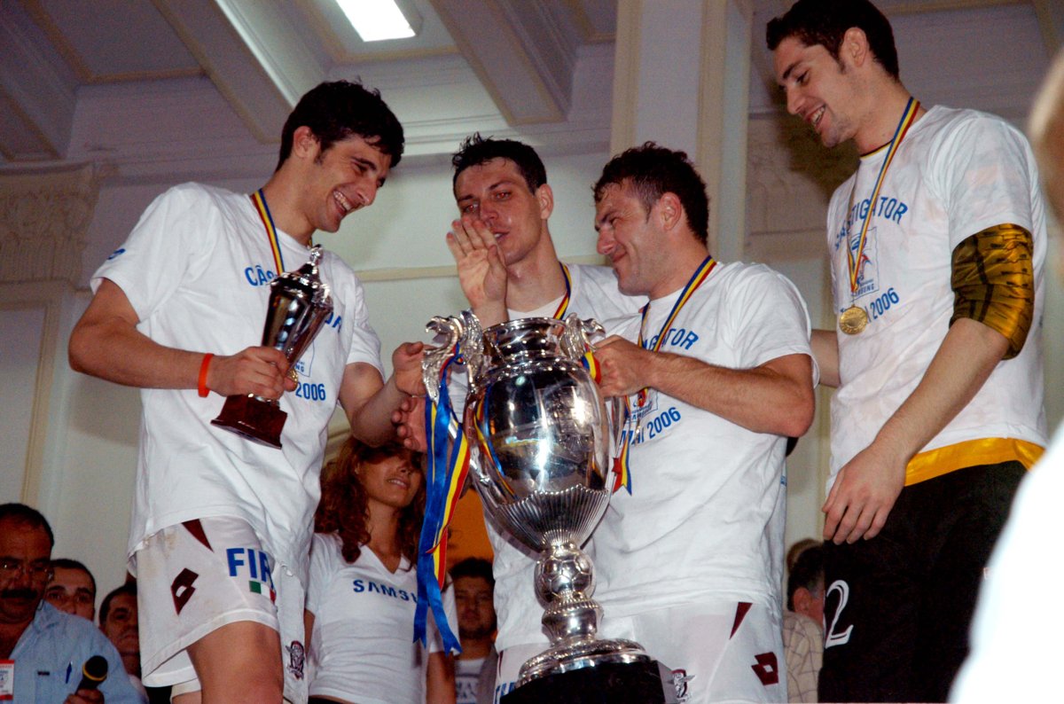 Ionuț Rada a câștigat două Cupe ale României cu Rapid (2006 și 2007)