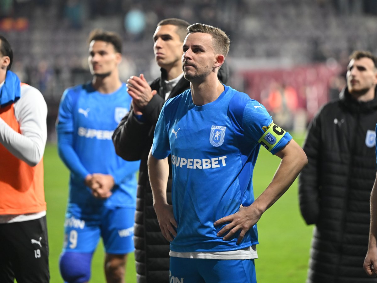 Universitatea Craiova a remizat în ultima etapă din sezonul regulat, scor 1-1 cu Rapid