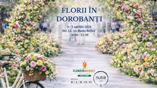 Piața Dorobanți se redeschide cu un eveniment special de Florii. Primăria Sectorului 1 anunță închiderea traficului auto