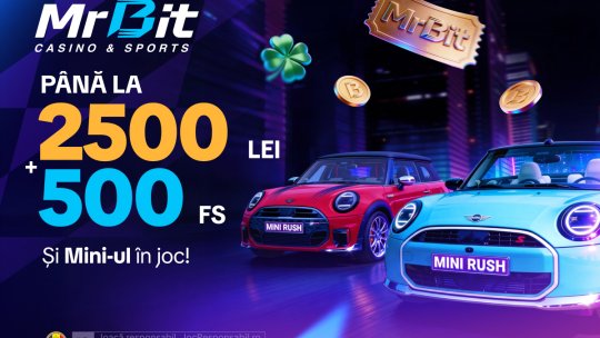 Mini Rush la MrBit: 950.000 de lei în premii și extrageri zilnice (P)