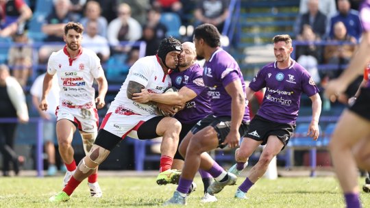 CS Dinamo - SCM Timișoara 24-23, în Liga Națională de rugby!