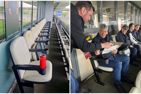 Continuă să doară pierderea lui Mircea Lucescu! Schimbări simbolice pe Arcul de Triumf în semn de omagiu pentru Il Luce: ”Oamenii cu adevărat mari nu pleacă niciodată”