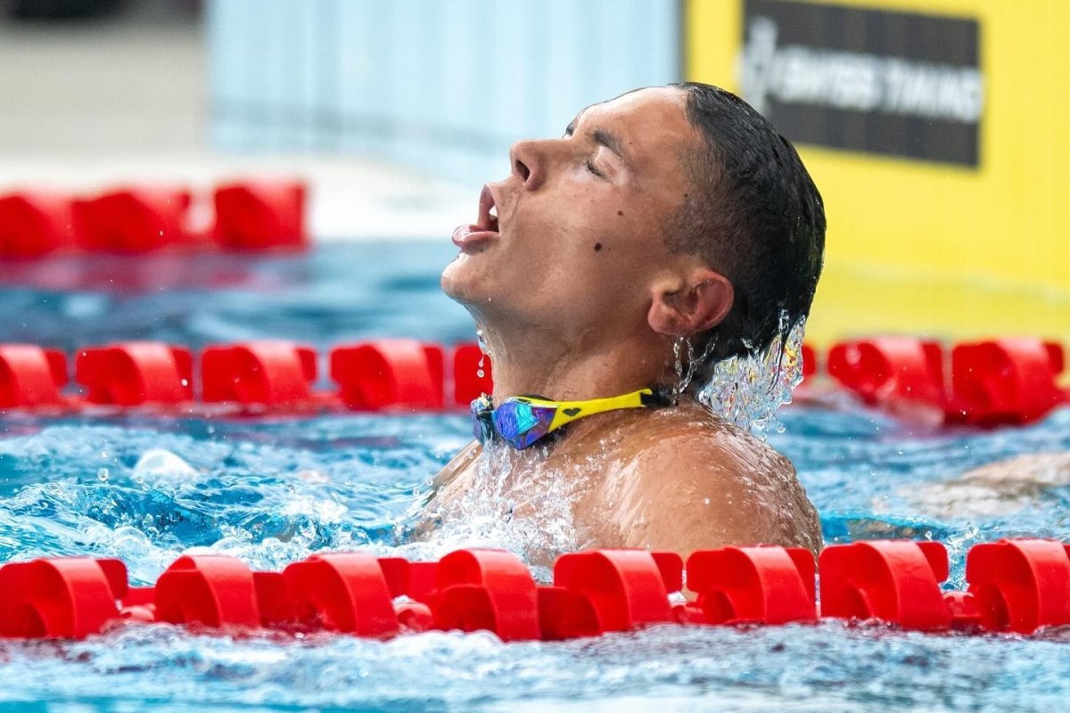 David Popovici este cel mai bun înotător din România la ora actuală