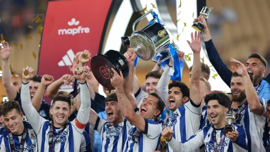 Real Sociedad a câștigat Cupa Spaniei în fața lui Atletico Madrid. Barrenetxea a înscris cel mai rapid gol din istoria competiției