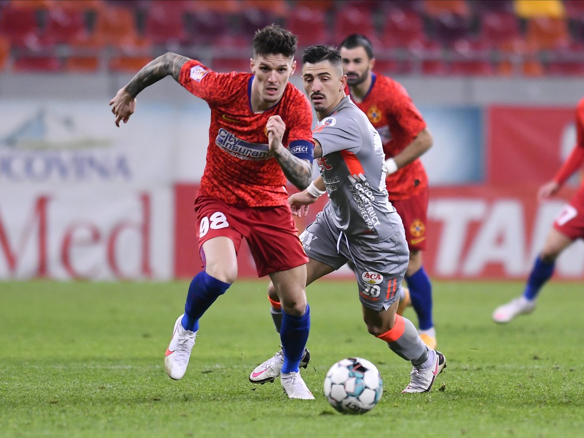 Dennis Man a înscris 49 de goluri în 146 de meciuri pentru FCSB