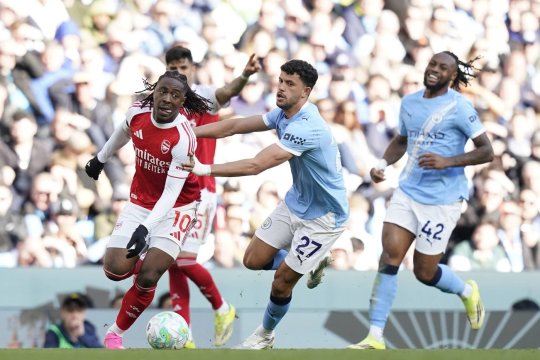 Manchester City, victorie cu Arsenal pe Etihad! Lupta la titlu, mai aprinsă ca oricând în Premier League