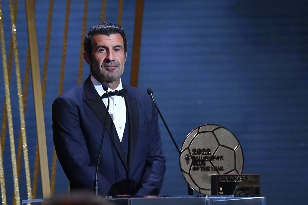 Luis Figo a câștigat Balonul de Aur în 2000