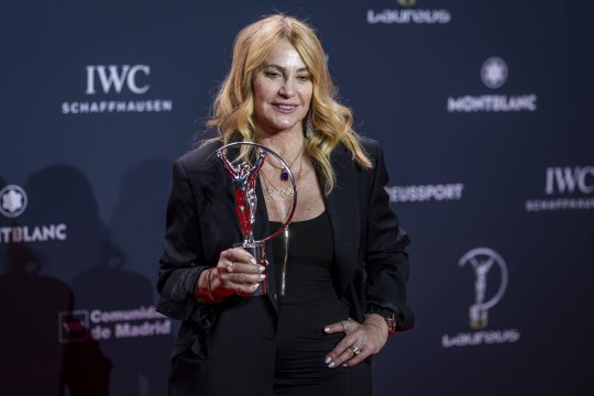 Nadia Comăneci, discurs emoționant la Gala Laureus: ”Sportul te învață să te ridici când cazi!”. "Zeița de la Montreal" a primit premiul pentru întreaga carieră