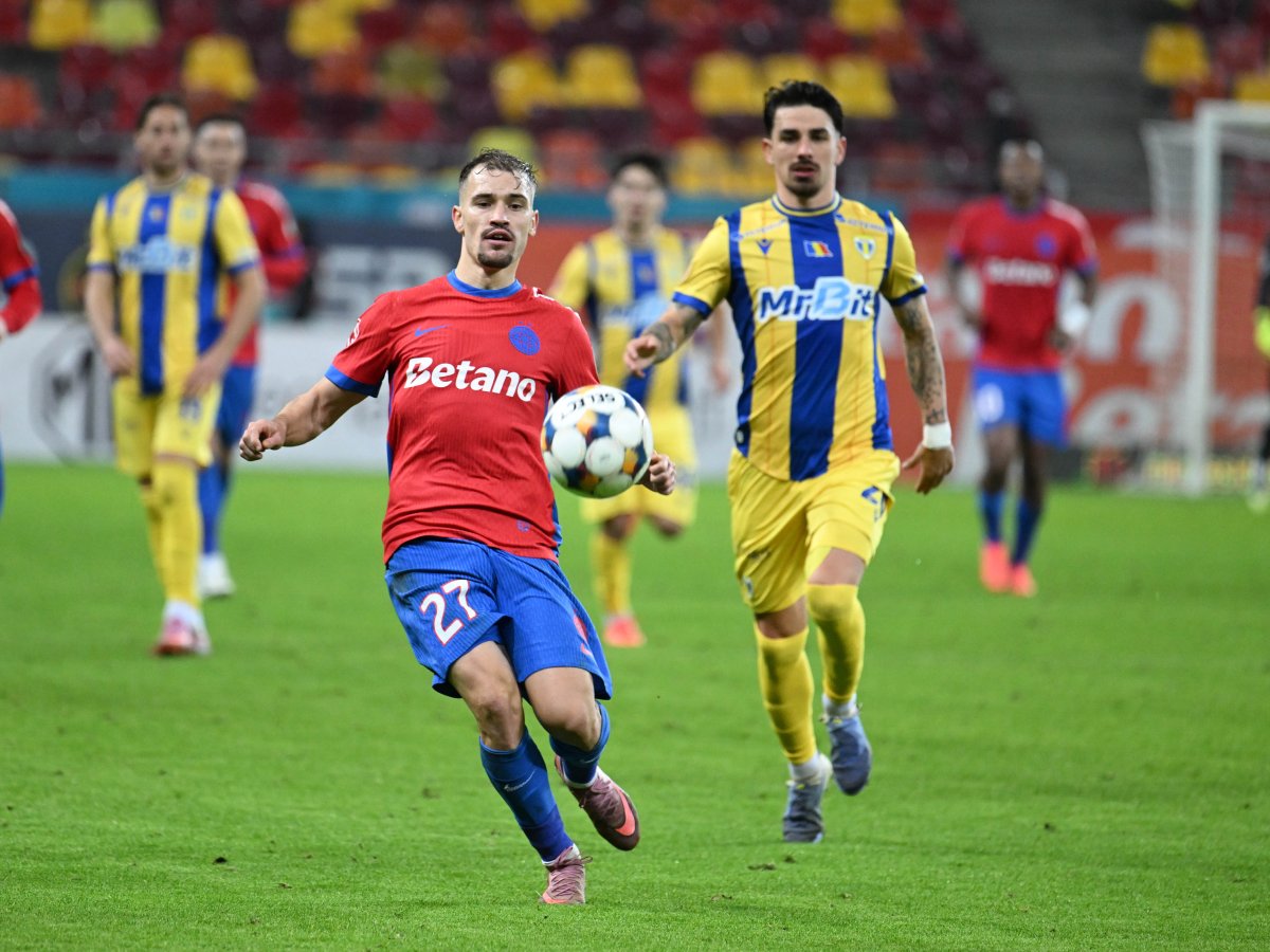 Ultima partidă FCSB - Petrolul s-a încheiat la egalitate, scor 1-1
