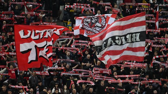 Fanii dinamoviști, un nou derapaj la adresa giuleștenilor + Incidente între fanii Rapidului