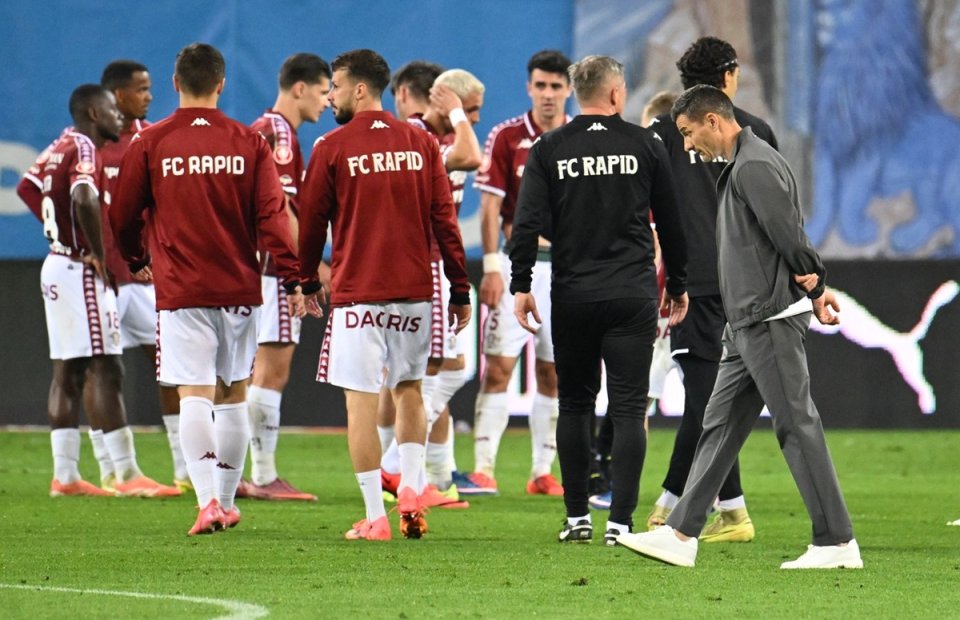 Costel Gâlcă are o perioadă dezastruoasă la Rapid