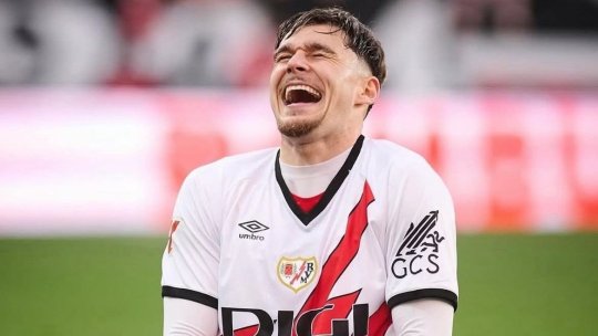 Nota primită de Andrei Rațiu după o nouă evoluție foarte bună pentru Rayo Vallecano