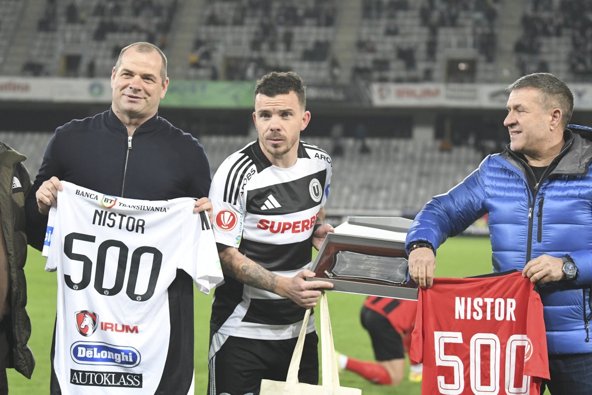 Dan Nistor are 506 prezențe în Liga 1