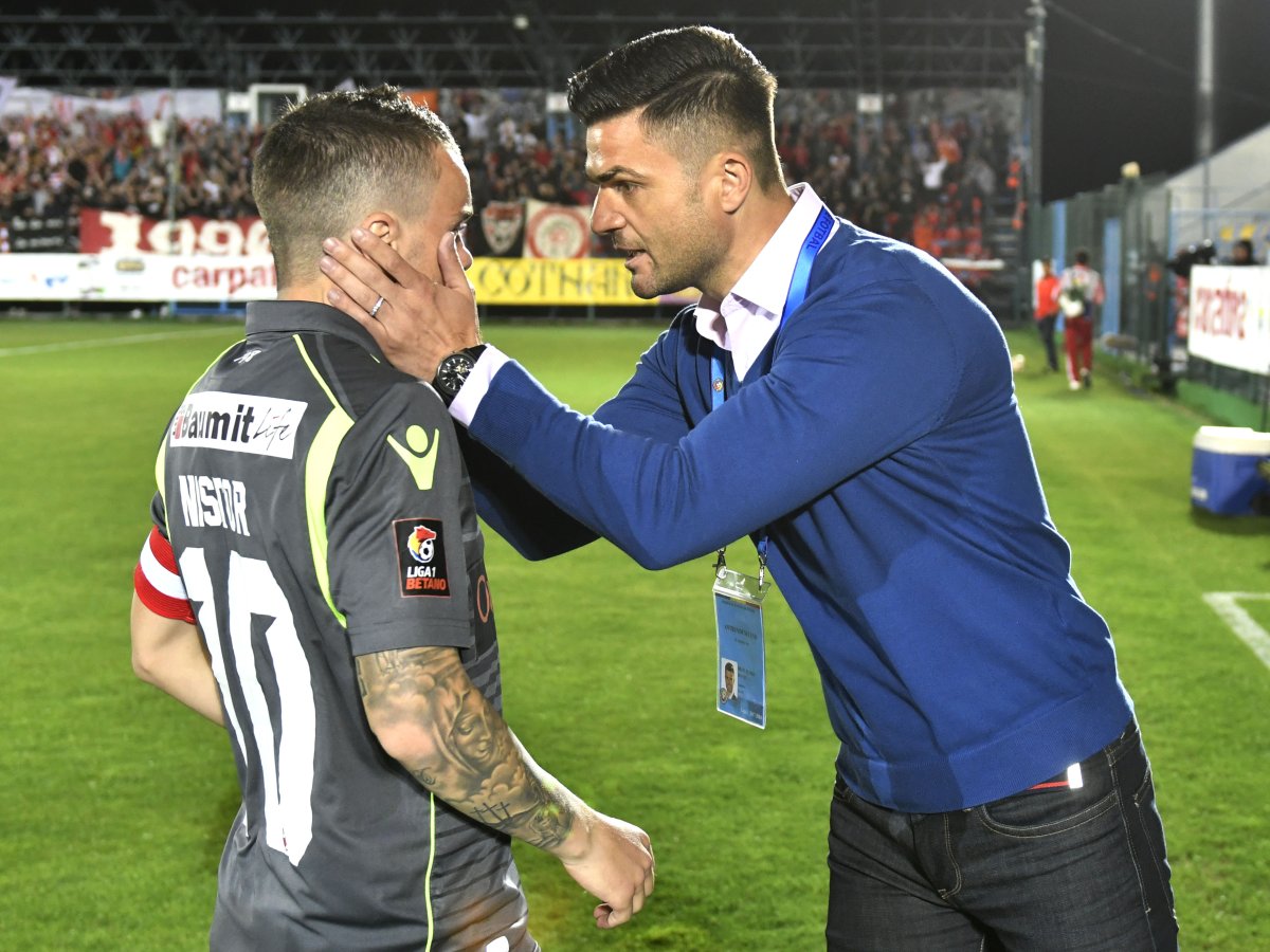 Dan Nistor a fost antrenat la Dinamo de Florin Bratu.