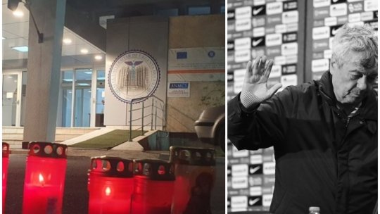 Lumânări aprinse la Spitalul Universitar și la stadionul din Giulești în memoria lui Mircea Lucescu