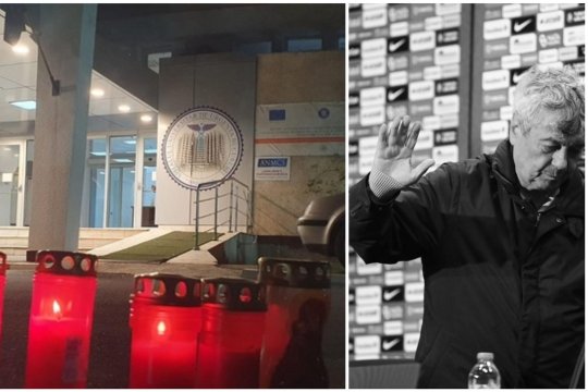 Lumânări aprinse la Spitalul Universitar și la stadionul din Giulești în memoria lui Mircea Lucescu