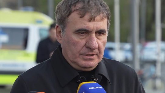 Gică Hagi, emoționat la priveghiul lui Mircea Lucescu: ”Am vorbit cu el cu două zile înainte”