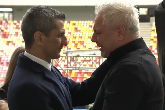 Șumudică a izbucnit în plâns la căpătâiul lui Mircea Lucescu: ”Acesta e regretul vieţii mele!”